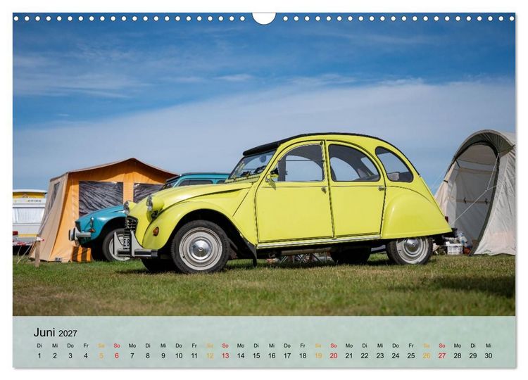 Produktbild: Nostalgie auf vier R&auml;dern (Wandkalender 2027 DIN A3 quer), CALVENDO Monatskalender