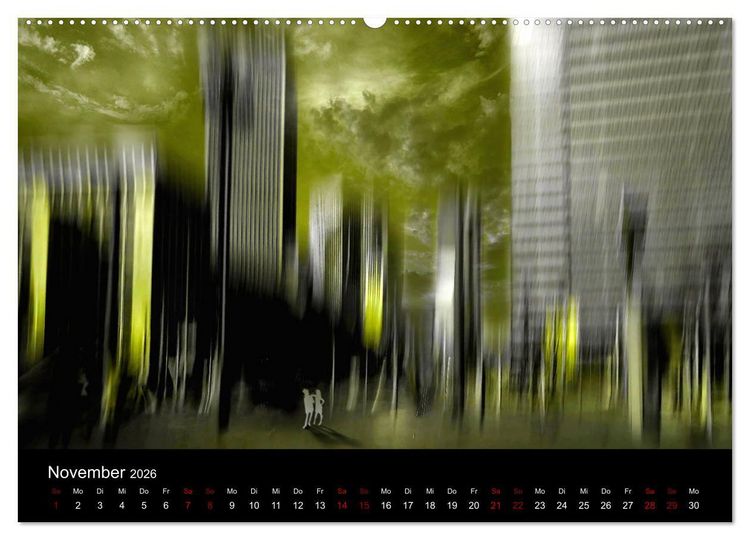 Produktbild: Frankfurt k&uuml;nstlerisch (hochwertiger Premium Wandkalender 2026 DIN A2 quer), Kunstdruck in Hochglanz