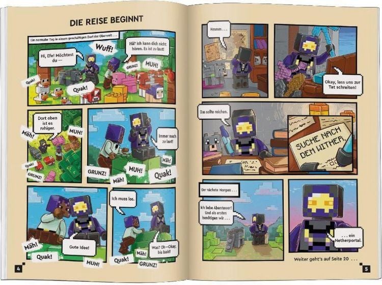 Produktbild: LEGO&reg; Minecraft&reg; - Suche nach dem Wither