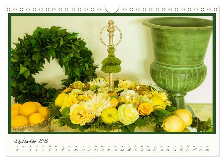Produktbild: Raum f&uuml;r Blumen (Wandkalender 2026 DIN A4 quer), CALVENDO Monatskalender
