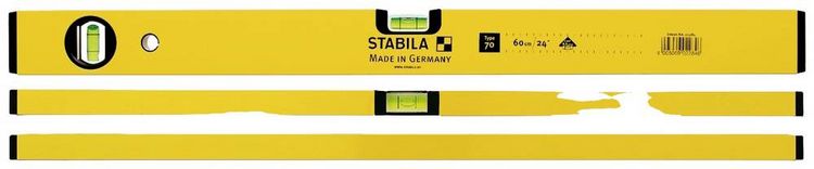 Produktbild: Stabila Type 70, 50cm 2283 Leichtmetall-Wasserwaage 50cm 0.5 mm/m