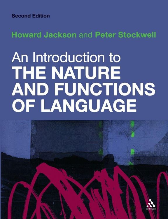 Produktbild: An Introduction to the Nature and Functions of Language