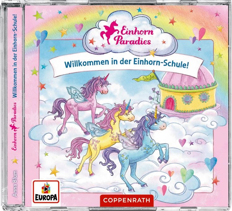 Produktbild: CD H&ouml;rsp.: Einhorn-Paradies - Willkommen i.d. Einhorn-Schule
