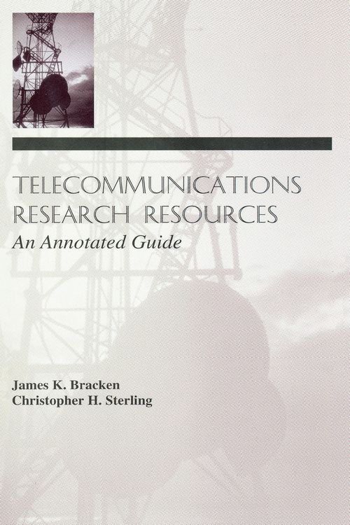 Produktbild: Telecommunications Research Resources