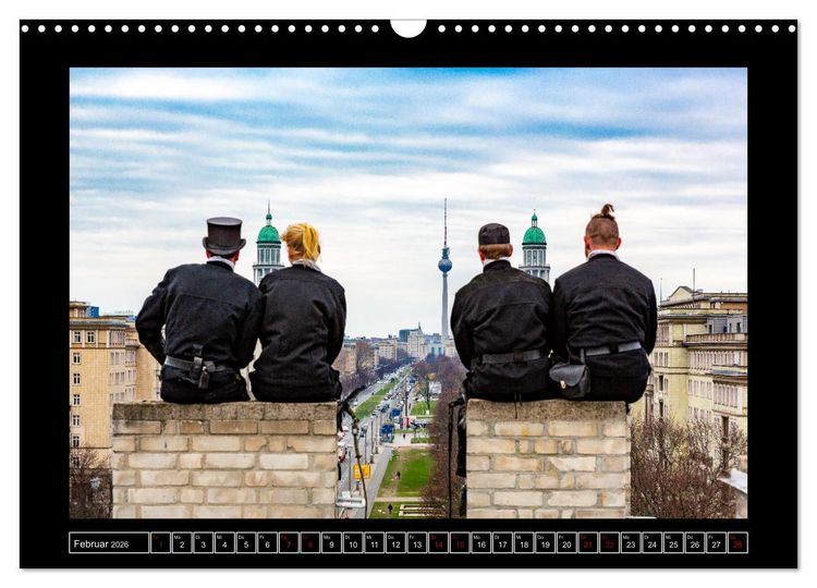 Produktbild: Schornsteinfeger in Berlin - Die Gl&uuml;cklichmacher (Wandkalender 2026 DIN A3 quer), CALVENDO Monatskalender