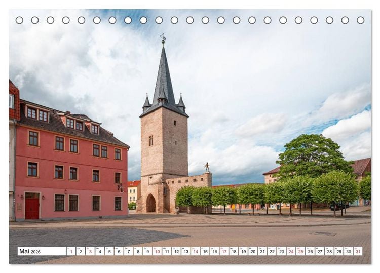 Produktbild: Stadt Aschersleben (Tischkalender 2026 DIN A5 quer), CALVENDO Monatskalender