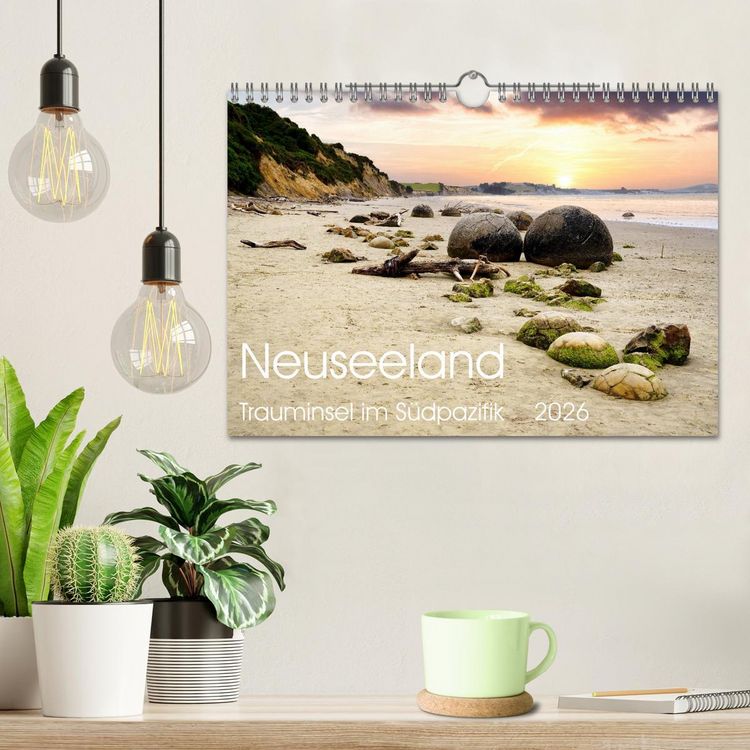 Produktbild: Neuseeland Trauminsel im S&uuml;dpazifik (Wandkalender 2026 DIN A4 quer), CALVENDO Monatskalender