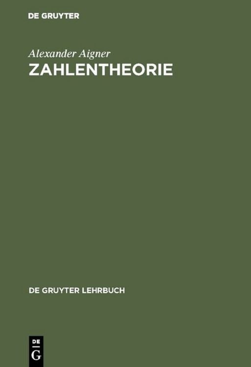 Produktbild: Zahlentheorie