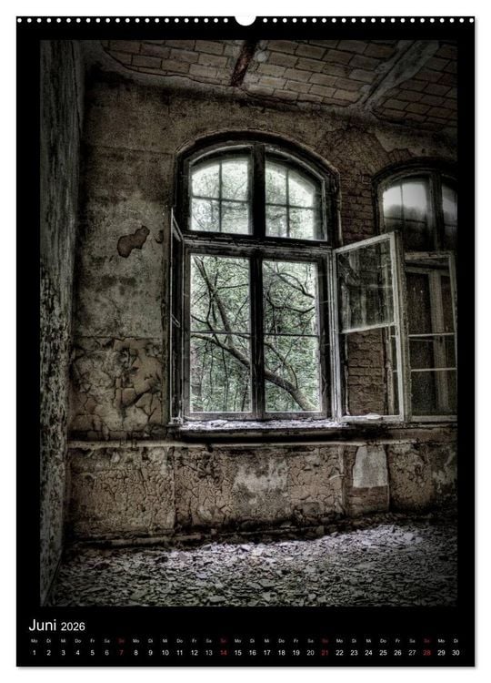Produktbild: Lost Places Vergessene Orte (hochwertiger Premium Wandkalender 2026 DIN A2 hoch), Kunstdruck in Hochglanz