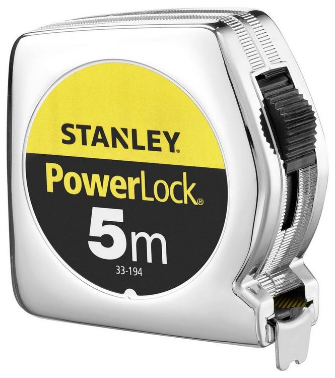 Produktbild: Taschenrollbandma&szlig; PowerLock&reg; L.5m B.19mm mm/cm EG II Ku.Clip lose