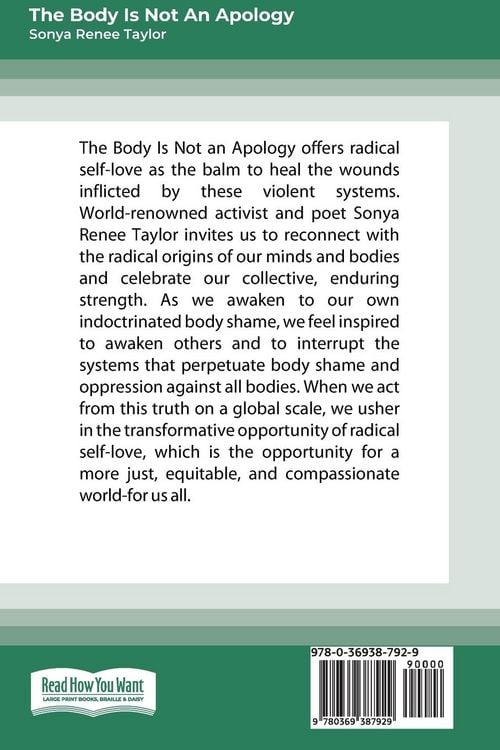 Produktbild: The Body Is Not an Apology, Second Edition