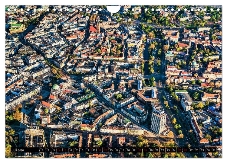 Produktbild: Hannover - Luftige Einblicke (Wandkalender 2026 DIN A4 quer), CALVENDO Monatskalender