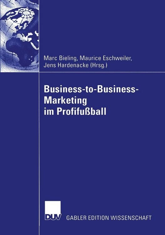 Produktbild: Business-to-Business-Marketing im Profifu&szlig;ball