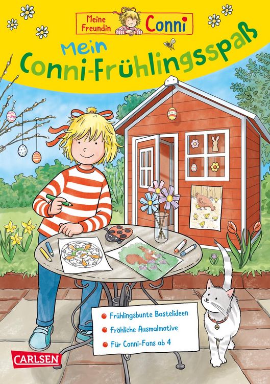 Produktbild: Conni Gelbe Reihe (Besch&auml;ftigungsbuch): Mein Conni-Fr&uuml;hlings-Spa&szlig;
