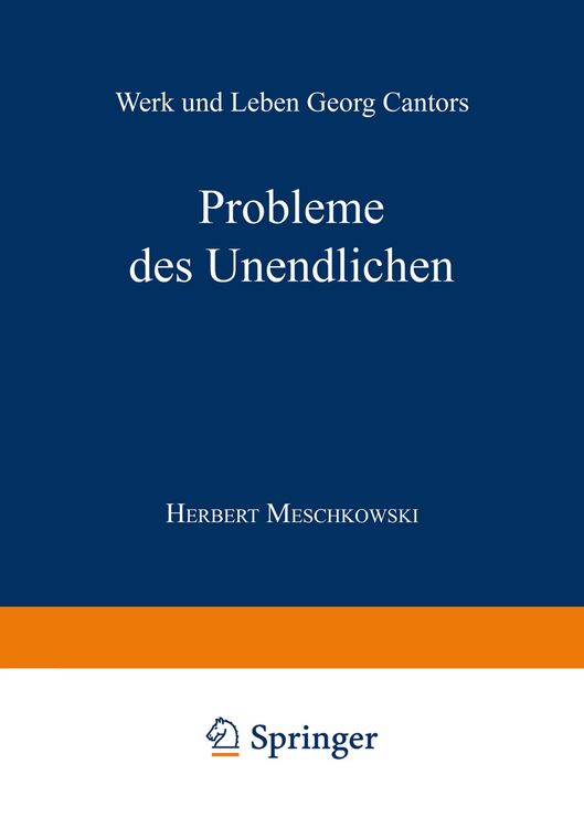Produktbild: Probleme des Unendlichen