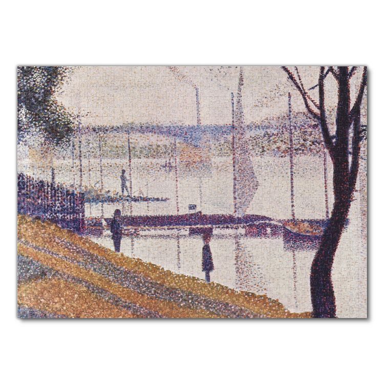 Produktbild: Lais Puzzle Georges Seurat - Br&uuml;cke von Courbevoie 1000 Teile