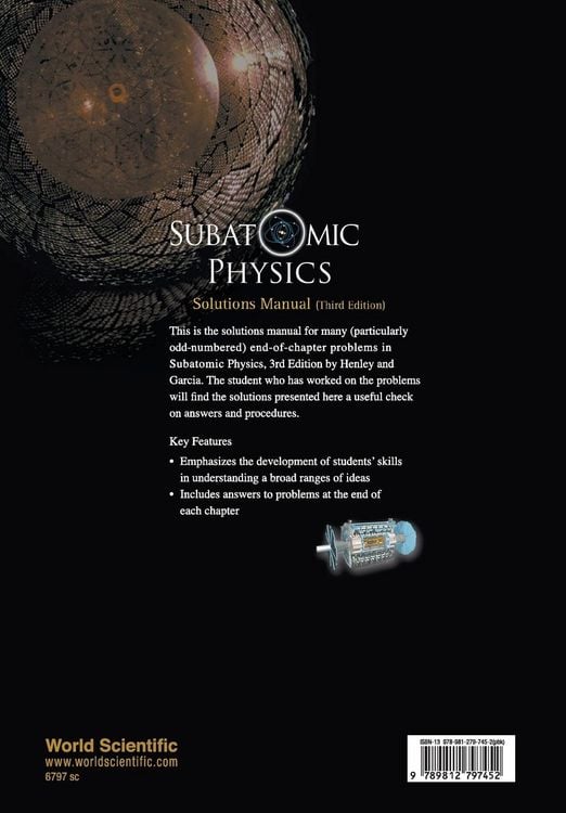 Produktbild: SUBATOMIC PHYS SOLUTIONS MANUAL(3RD ED)
