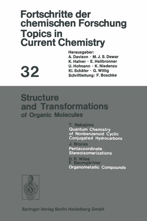 Produktbild: Structure and Transformations of Organic Molecules