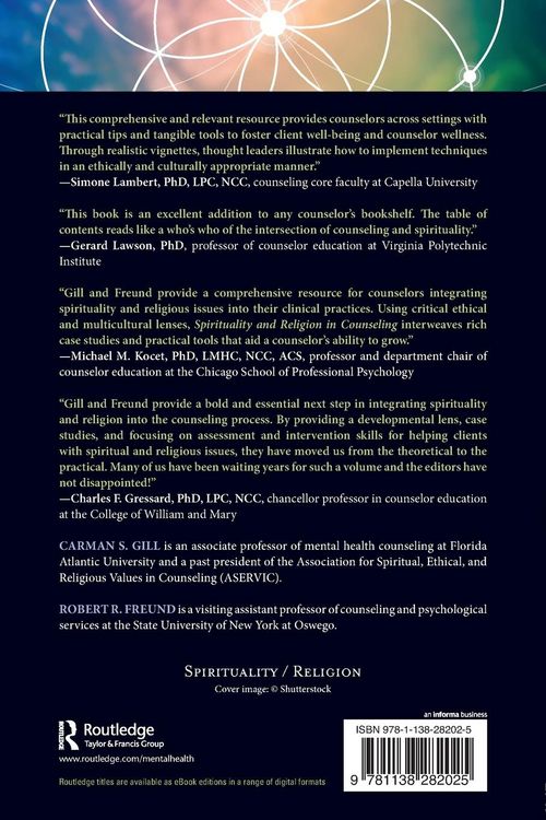 Produktbild: Spirituality and Religion in Counseling