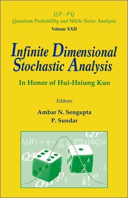 Produktbild: Infinite Dimensional Stochastic Analysis: In Honor of Hui-Hsiung Kuo