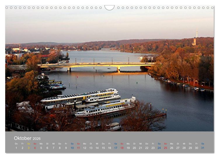 Produktbild: Potsdam von Oben (Wandkalender 2026 DIN A3 quer), CALVENDO Monatskalender