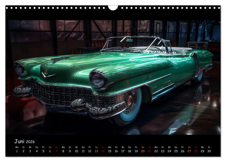 Produktbild: Surreale Oldtimer (Wandkalender 2026 DIN A3 quer), CALVENDO Monatskalender