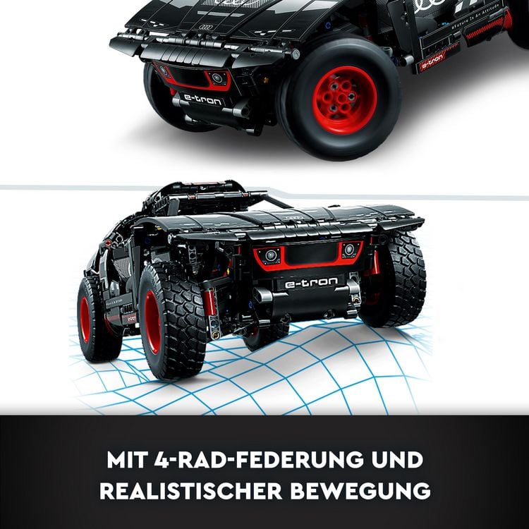 Produktbild: LEGO Technic 42160 Audi RS Q e-tron, ferngesteuertes RC-Auto-Spielzeug