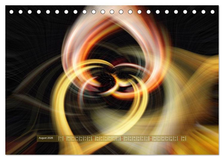 Produktbild: Zen der Farben - Meditative Bilder (Tischkalender 2026 DIN A5 quer), CALVENDO Monatskalender