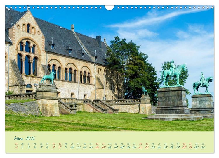 Produktbild: Harz Natur pur und Weltkulturerbe (Wandkalender 2026 DIN A3 quer), CALVENDO Monatskalender