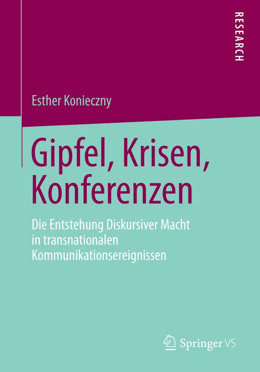 Produktbild: Gipfel, Krisen, Konferenzen