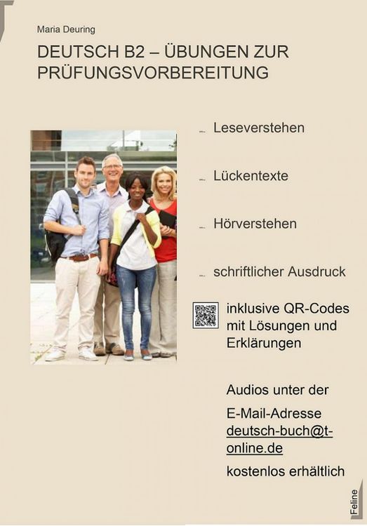 Produktbild: Deutsch B2 - &Uuml;bungen zur Pr&uuml;fungsvorbereitung