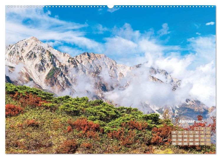 Produktbild: Japan: Entdecken Sie gelebte Tradition und einzigartige Naturwunder (hochwertiger Premium Wandkalender 2027 DIN A2 quer), Kunstdruck in Hochglanz