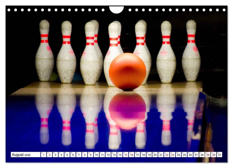 Produktbild: Indoor Aktivit&auml;ten. Billard, Darts und Bowling. Impressionen (Wandkalender 2026 DIN A4 quer), CALVENDO Monatskalender