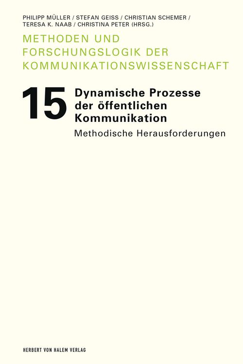 Produktbild: Dynamische Prozesse der &ouml;ffentlichen Kommunikation