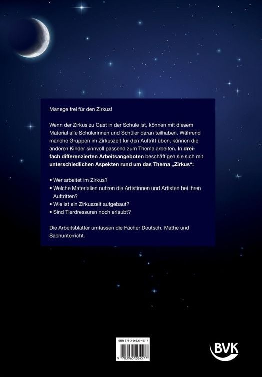 Produktbild: Projekt zur Zirkuswoche