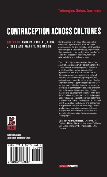 Produktbild: Contraception across Cultures