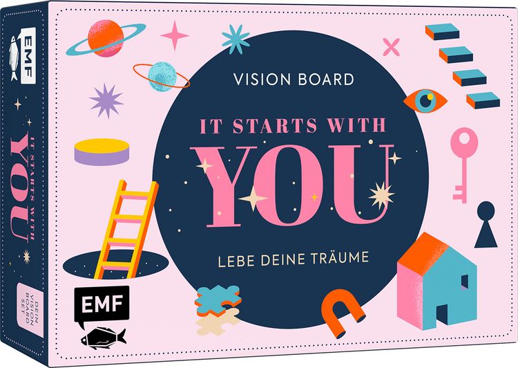 Produktbild: Vision Board: It starts with YOU &ndash; Lebe deine Tr&auml;ume f&uuml;r Teens