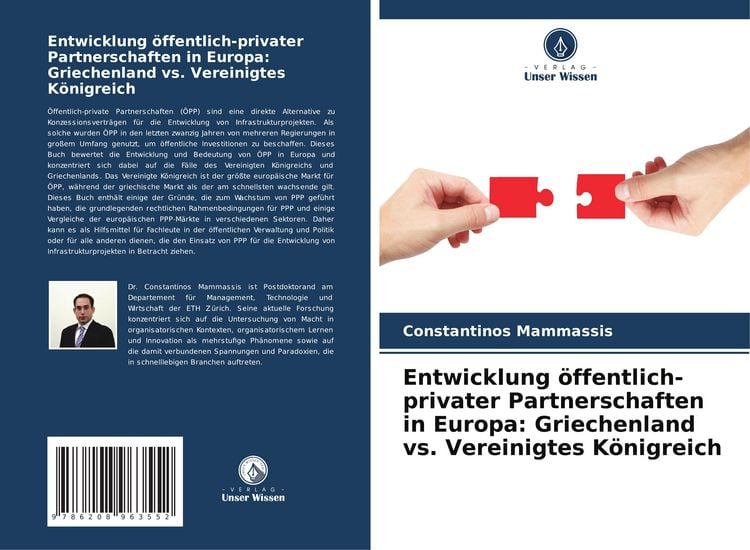 Produktbild: Entwicklung &ouml;ffentlich-privater Partnerschaften in Europa: Griechenland vs. Vereinigtes K&ouml;nigreich