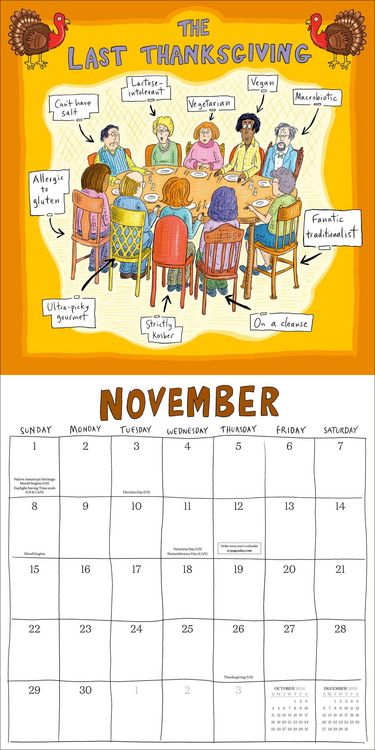 Produktbild: Roz Chast Wall Calendar 2026