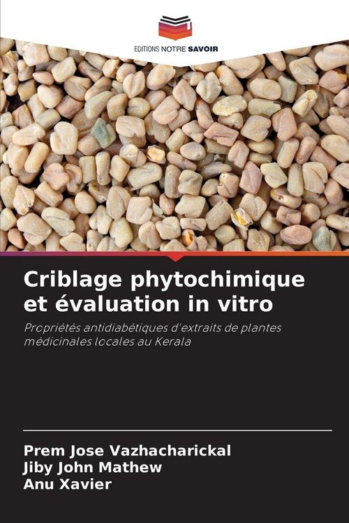 Produktbild: Criblage phytochimique et &eacute;valuation in vitro