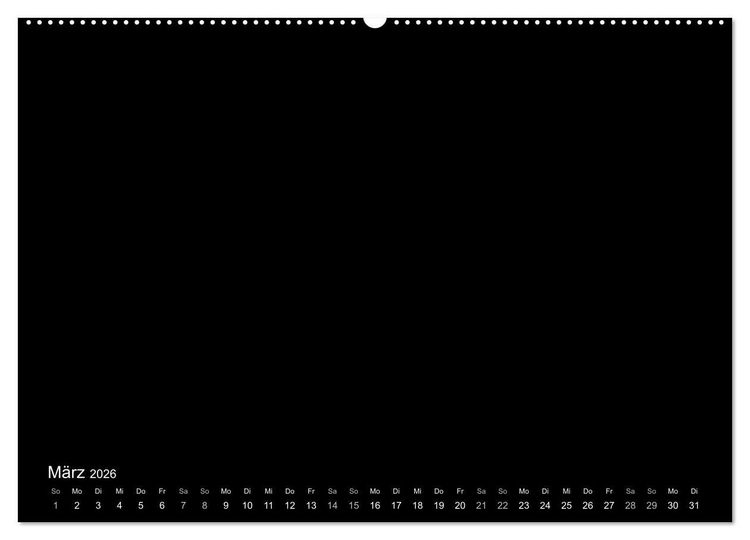 Produktbild: Bastelkalender: DIY Kreativ-Kalender -schwarz- (Wandkalender 2026 DIN A2 quer), CALVENDO Monatskalender