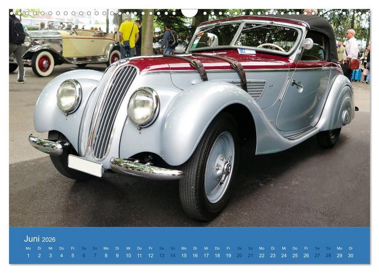 Produktbild: BMW Classics (Wandkalender 2026 DIN A3 quer), CALVENDO Monatskalender