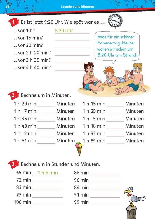 Produktbild: Die drei ??? Kids: Mein &Uuml;bungsheft Mathe 2. Klasse - Rechnen bis 100