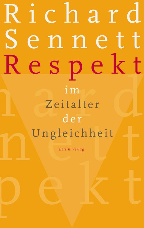 Produktbild: Respekt im Zeitalter der Ungleichheit