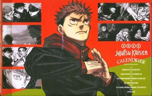 Produktbild: Jujutsu Kaisen : calendrier mural 2024