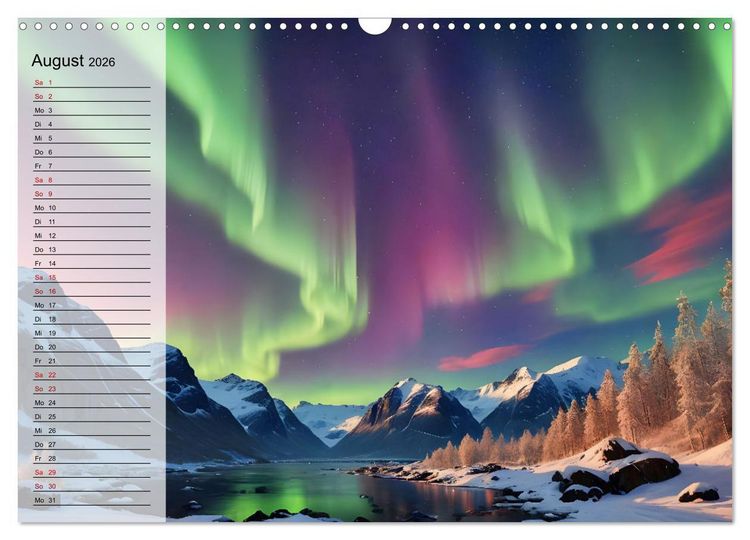 Produktbild: Magische Momente mit Naturspektakeln (Wandkalender 2026 DIN A3 quer), CALVENDO Monatskalender