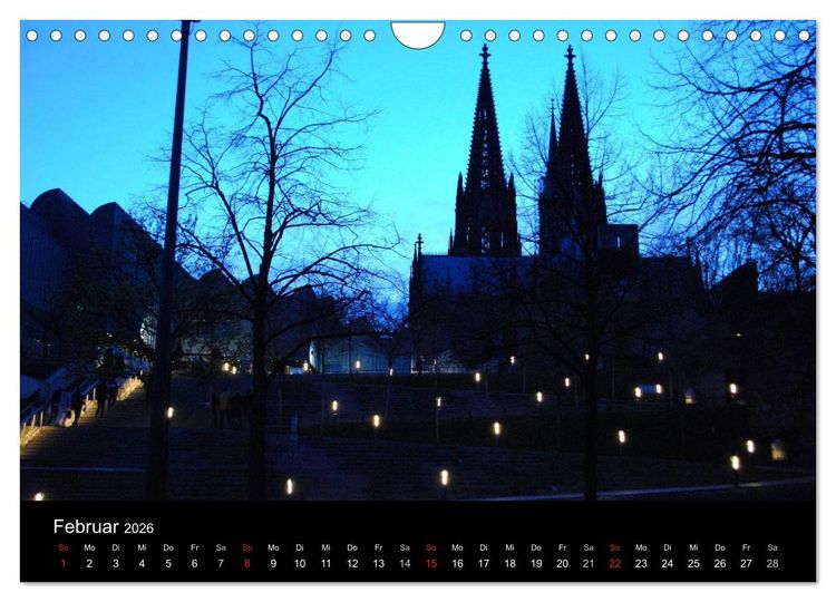 Produktbild: K&ouml;lner Spitzen (Wandkalender 2026 DIN A4 quer), CALVENDO Monatskalender