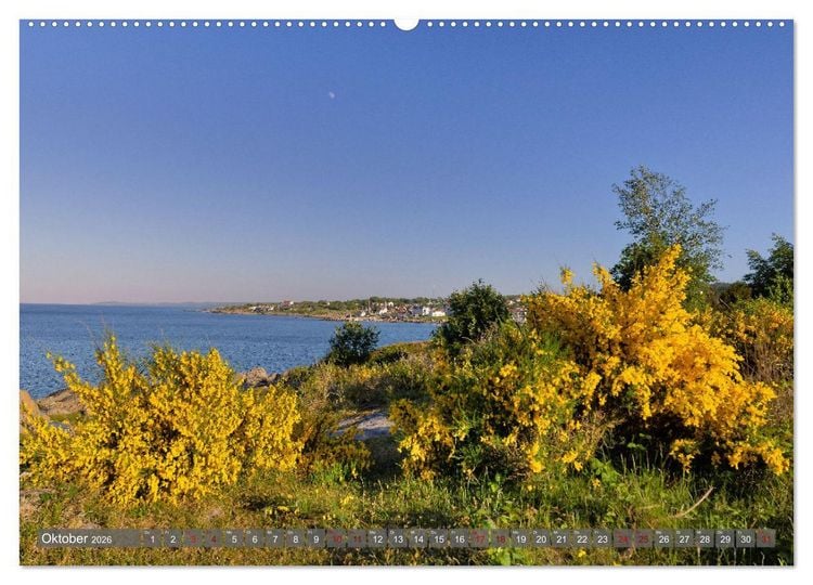 Produktbild: Bornholm Juwel der Ostsee (Wandkalender 2026 DIN A2 quer), CALVENDO Monatskalender
