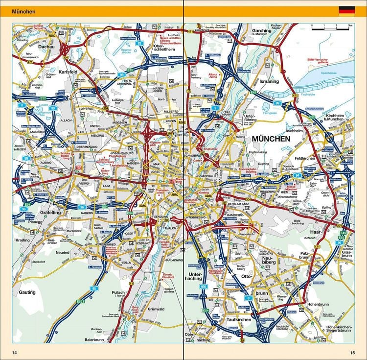 Produktbild: ADAC L&auml;nderkarte Deutschland 1:650.000