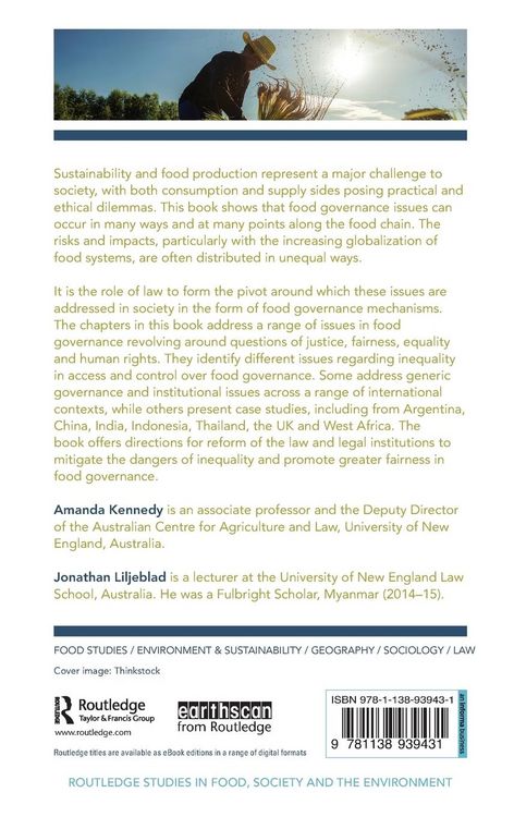 Produktbild: Food Systems Governance